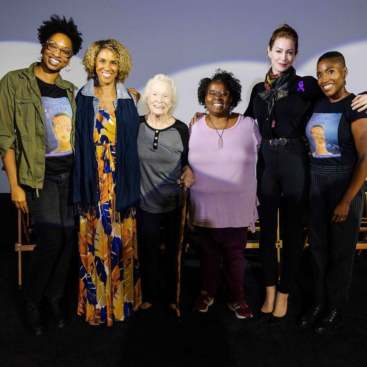 WellPlayInc's tweet photo. via - @esmebianco
What an honor it was to sit on a panel with these inspiring women for a thoughtful discussion about domestic violence this past weekend. The panel followed @mlangford723 stunning short film The Three Phases of Isa @thethreephasesofisafilm 💜 #domesticawareness https://t.co/Kp0Sq48jlP