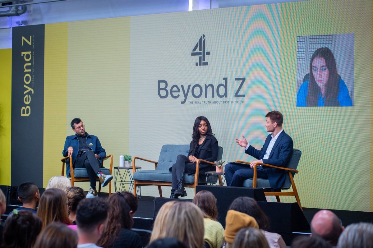 C4Press's tweet photo. "If one of my articles ends up on Facebook I know it’s game over."
"Older generations are starting to use social more like how my generation did as teenagers."
- Yasmine Benoit, British Model & Asexual Activist, speaking at C4 #BeyondZ event. https://t.co/oFvButMzxw