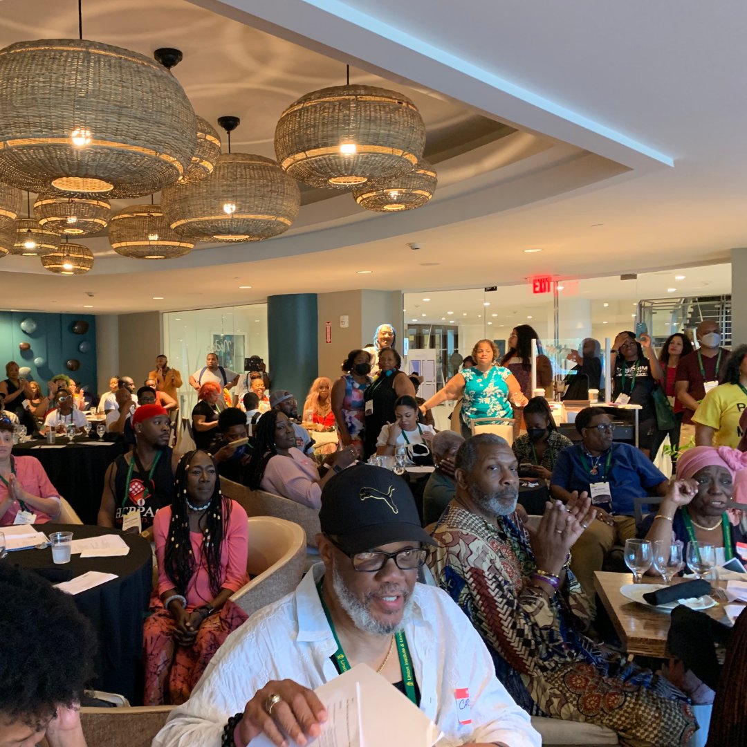 MelanieBatesLLC's tweet photo. MBC was honored to support @lac_news during its Black Harm Reduction Network Institute at the @CaribeHilton in San Juan during @HarmReduction #HARMRED22. LAC led a vibrant discussion regarding what it means to achieve true Black liberation. 
.
Details: https://t.co/717JKB7hgv https://t.co/DfMiaY9c1G