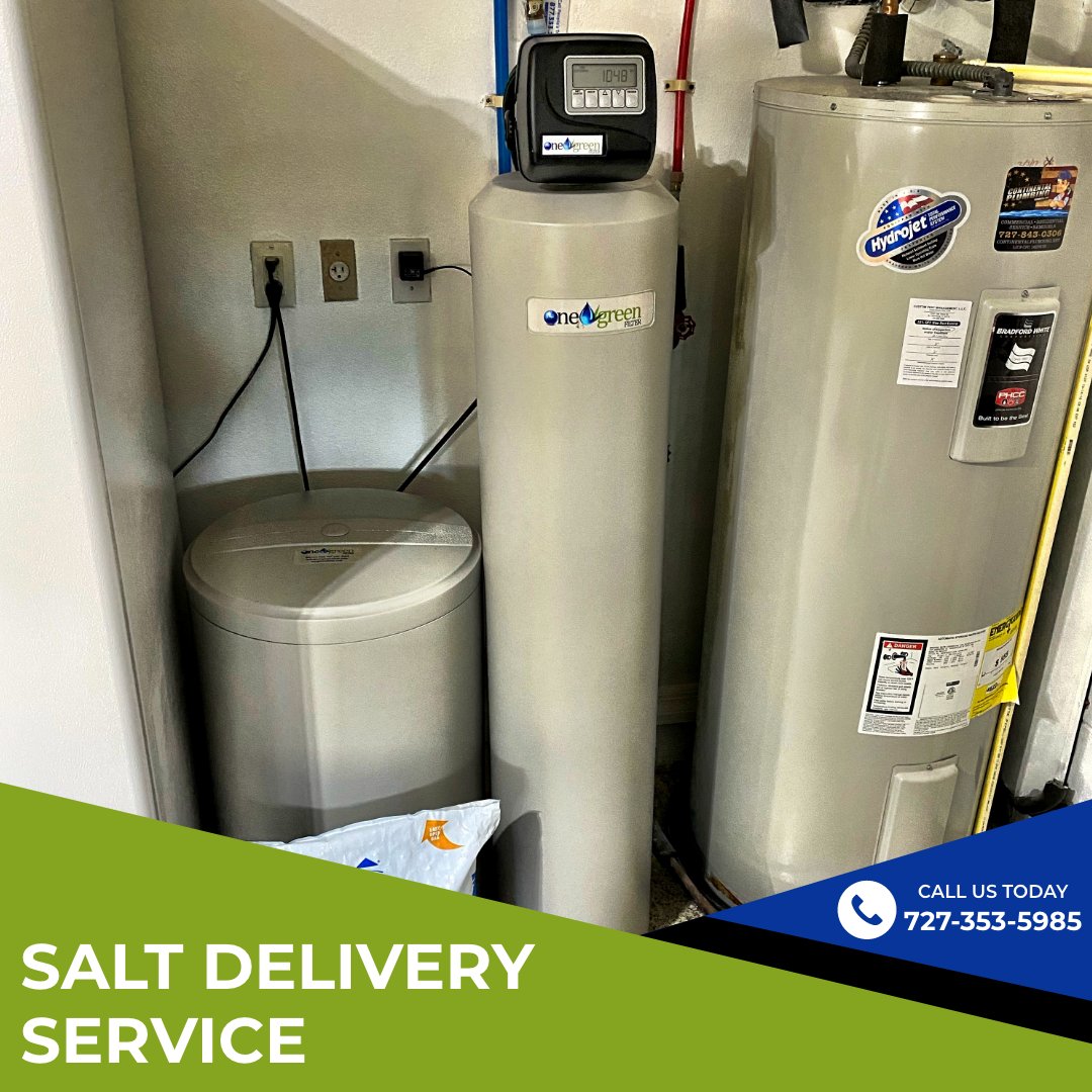 OneGreenFilters's tweet photo. We offer a monthly salt delivery service, so you don’t have to worry about that anymore! Call us at 727-353-5985 for more information.
https://t.co/HmgltdSZK7

#WaterSofteners #citywatersoftener #wellwatertreatment #WaterFiltration #WaterFountain #WaterTest https://t.co/qZgpQySTGH