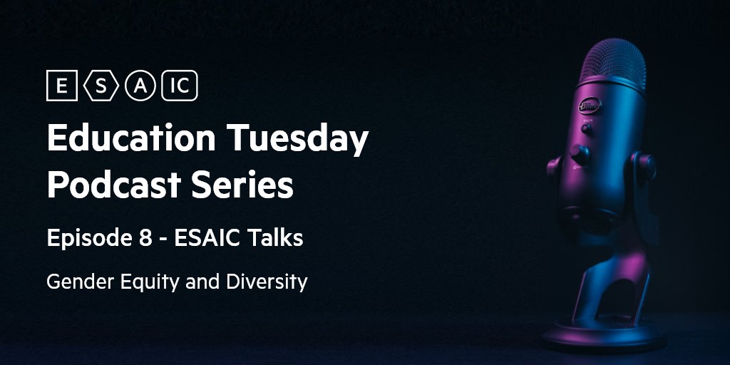 ESAIC (@esaic_org) on Twitter photo 🎙️From your home or office join Prof Vojislava Neskovic and Prof Sheila Myatra in a conversation on #GenderEquity and #Diversity focusing on different cultural and social backgrounds
🔗rb.gy/8jq4yq
#Anaesthesiology #IntensiveCare #ESAIC
<a href="/VojislavaNesko1/">Vojislava Neskovic</a> <a href="/SheilaMyatra/">Sheila Myatra</a> 🎙️From your home or office join Prof Vojislava Neskovic and Prof Sheila Myatra in a conversation on #GenderEquity and #Diversity focusing on different cultural and social backgrounds
🔗rb.gy/8jq4yq
#Anaesthesiology #IntensiveCare #ESAIC
<a href="/VojislavaNesko1/">Vojislava Neskovic</a> <a href="/SheilaMyatra/">Sheila Myatra</a>
