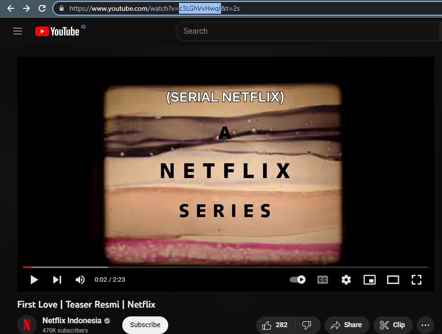 Download gambar thumbnail video

- Copy video ID (video ID yg mimin blok di bagian URL video)
- Masu...
