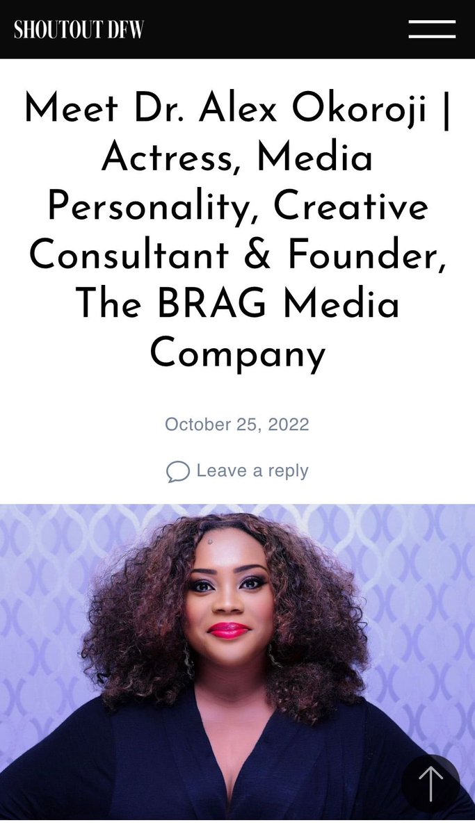 AlexOkoroji's tweet photo. 💃Happy to share my recent interview in ▪︎Shoutout DFW▪︎ on my journey as a creative professional.

Get full access into my mind and beliefs as a #creative.💕

Absolutely enjoyed going deep and expressing myself.👇🏽

https://t.co/ex9kJy7xme https://t.co/8KfSzapN0r