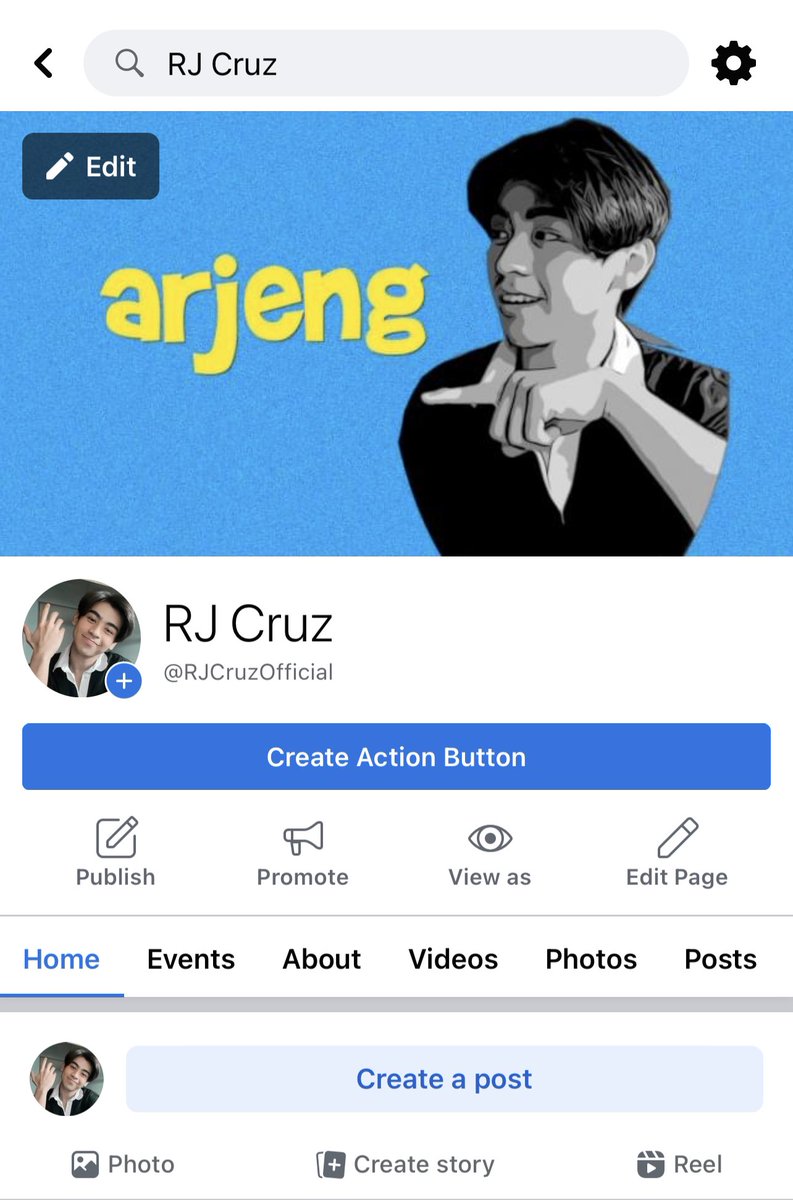 rjscruz_'s tweet photo. Hi guys! I've created my official fb page. I'll be uploading my contents and also do some livestreams here at my page! See yah here! 🤗

https://t.co/jBOC1V31Oi https://t.co/3P0wSllhYW