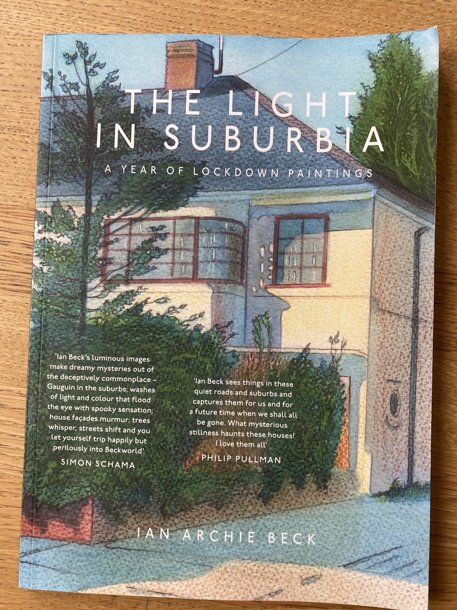 rebrey's tweet photo. Did you discover new things about your neighbourhood during lockdown? @ianarchiebeck did. Review of The Light in Suburbia: a Year of Lockdown Paintings #lockdownart #painting #lockdown https://t.co/38YW4kunDR https://t.co/ig6Rw5kBVX