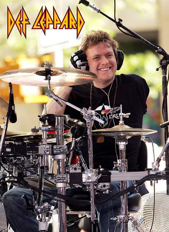 Happy birthday RICK ALLEN!
(November 1, 1963) 