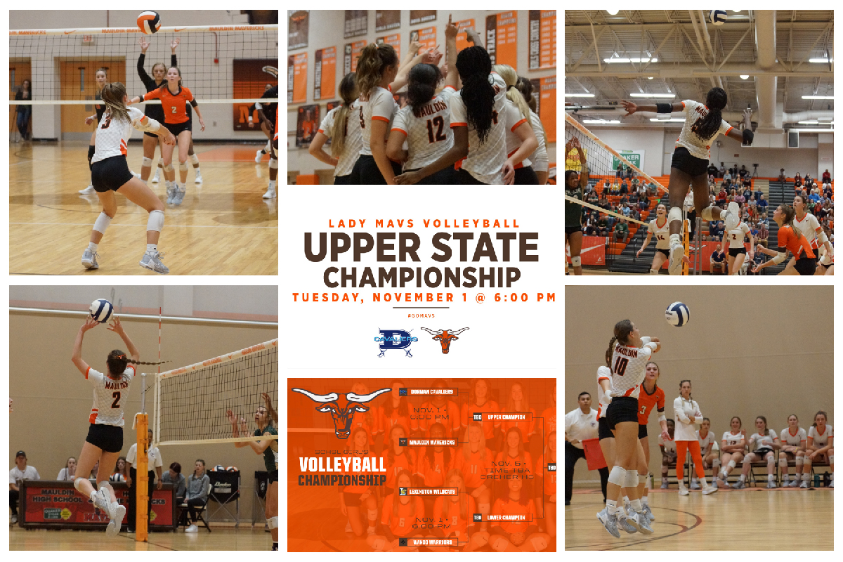 Come support your Lady Mav's in the Upperstate Final tonight at 6!!! <a href="/Mauldin_Athl/">MAV LAND Athletics 🐂</a> <a href="/Mauldin_High/">Mauldin High School</a> <a href="/PrepDig/">Prep Dig 🏐</a> #sette