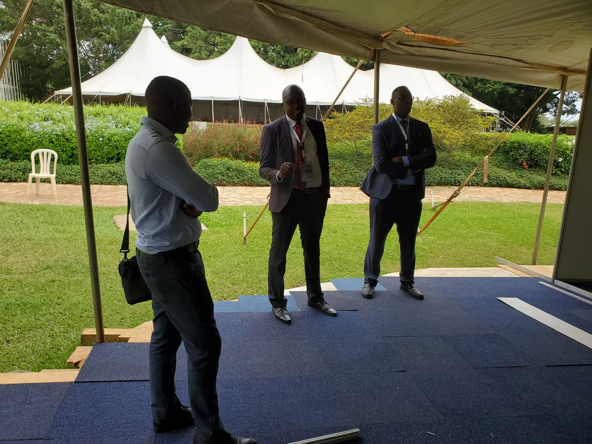 Ready for #REC22&amp;Expo? @Nrepuganda <a href="/brianisabirye/">Brian E. Isabirye, Ph.D.</a> <a href="/NicMukisa/">Nicholas Mukisa, PhD</a> <a href="/MEMD_Uganda/">Ministry of Energy & Mineral Development</a>. Set up team is on ground and ready to receive you at the <a href="/spekeresort/">Speke Resort Munyonyo</a> Munyonyo