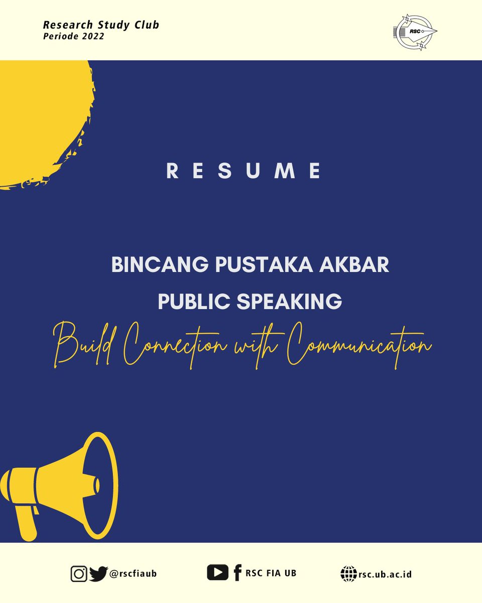 rscfiaub's tweet photo. Bagi teman-teman yang kemarin berhalangan hadir, bisa menyimak resume Bincang Pustaka Akbar berikut yaa! 😉 Teman-teman juga bisa menyaksikan rekaman penyampaian materi Bincang Pustaka Akbar 2022 di YouTube RSC yaa! So, stay tuned! 😊 https://t.co/o0wqaDwQUI