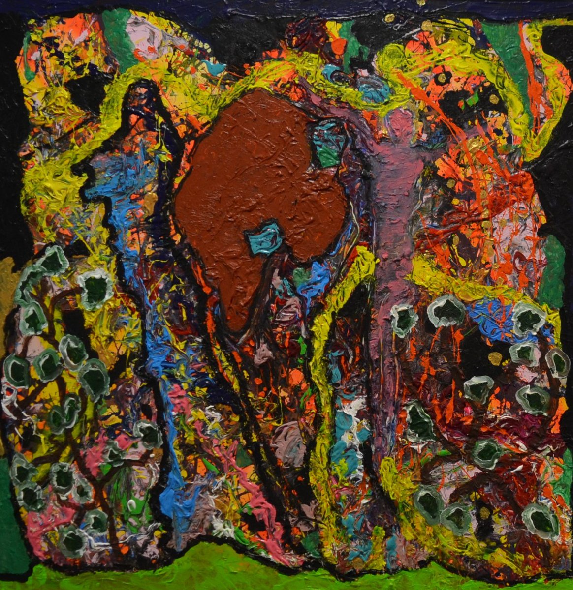 Opening this Thursday 3rd November 7-9.30pm:
Walking With Colour by Patrick Conyngham
in first floor gallery and
Silence and Movement by Elham Hemmat
in 2nd floor gallery.