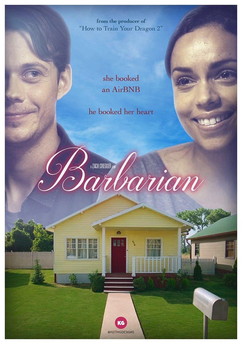 doubletoasted_'s tweet photo. The perfect romantic movie for you and your partner! #Barbarian https://t.co/lzMRaVpcSP