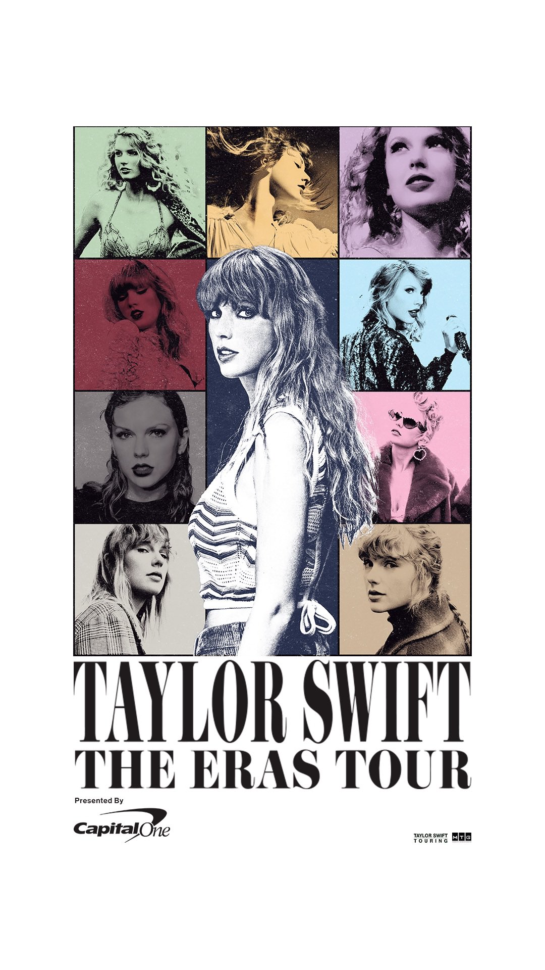 Taylor swift the eras tour poster