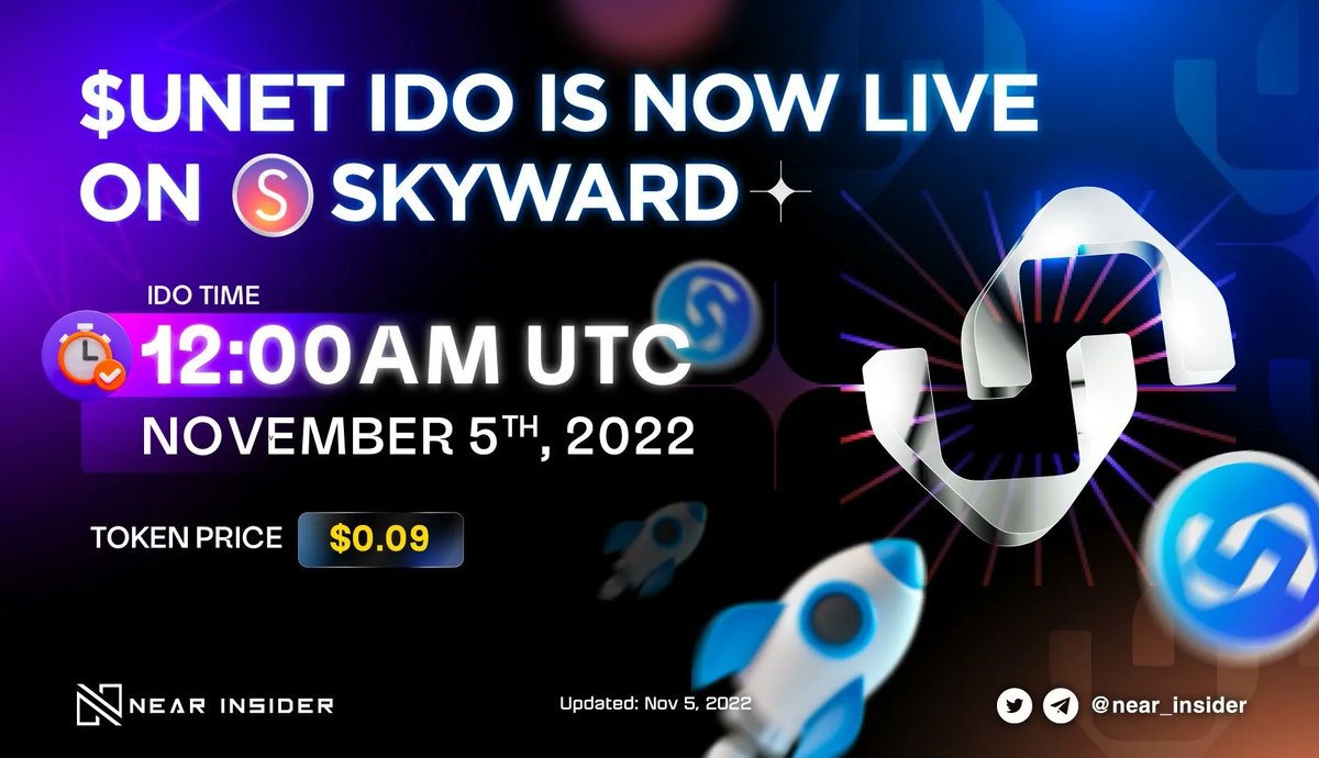 PedroVenancio72's tweet photo. People do you know that @UniqueOne_UO $unet sale is in 4 days
on @skywardfinance check it https://t.co/HxHJn1JyxT
and by the way, join #TG https://t.co/M5vPYu7aY0 channel, and let's talk.
#IDO #UON #Dapps #UoNo #UniqueOneWorld #wagmi #Pumpu #Iykyk #wagmi
#skywardfinance https://t.co/UPWffIuEWE