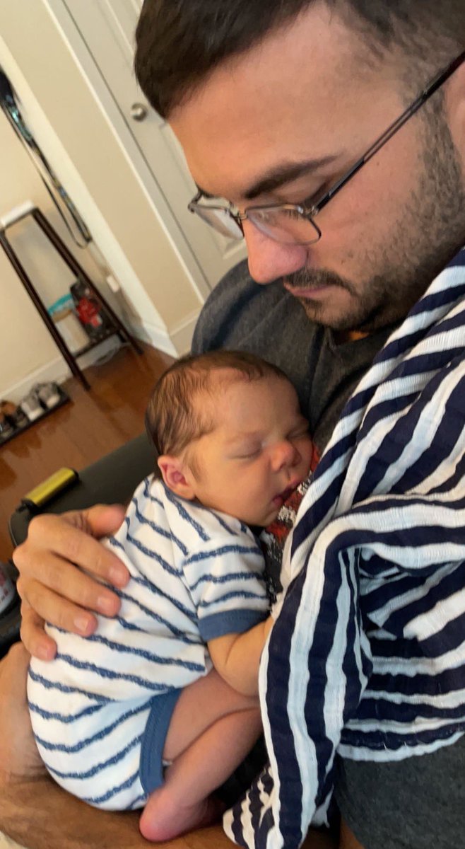 AmandaJayneeee's tweet photo. My husband Michael Bannon is deployed in #Qatar, but was able to make it home for the birth of our son! He’s now redeployed, and we are so proud of our #Army #Paratrooper! #SaluteToOurTroops @RobinMeade https://t.co/Q5TRRbIJAN