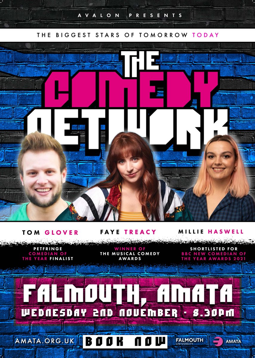 Due to unforeseen circumstance, Sam Williams, won't be performing at our Comedy Club tomorrow evening. However, we have the fantastic MILLE HASWELL joining our line up.

For more info and to book: bit.ly/ComedyNetworkA…