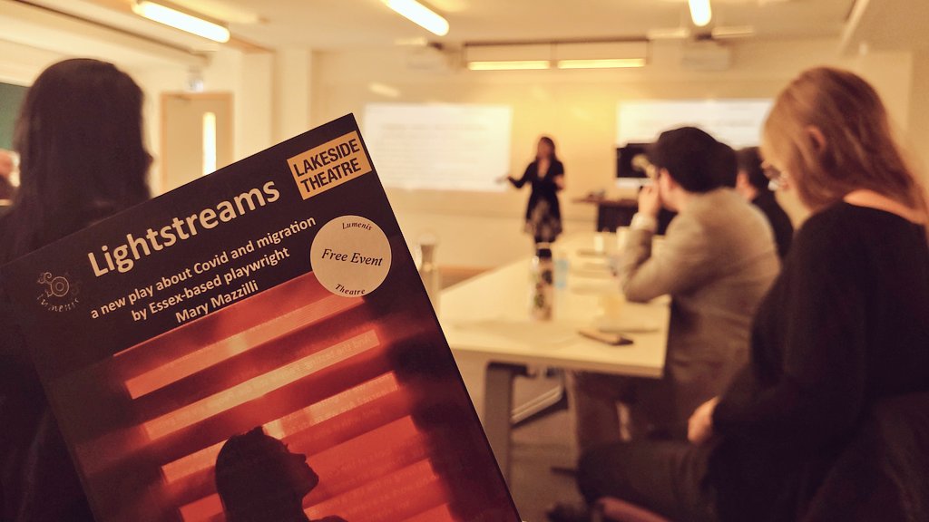 RoomiAziz's tweet photo. First things first, locking calendar 🗓️for @marymazzilli @LiFTS_at_Essex #Lightstreams 🎥- stories of #migrants and #Refugees amidst #COVID. https://t.co/KkKXrUpMnq