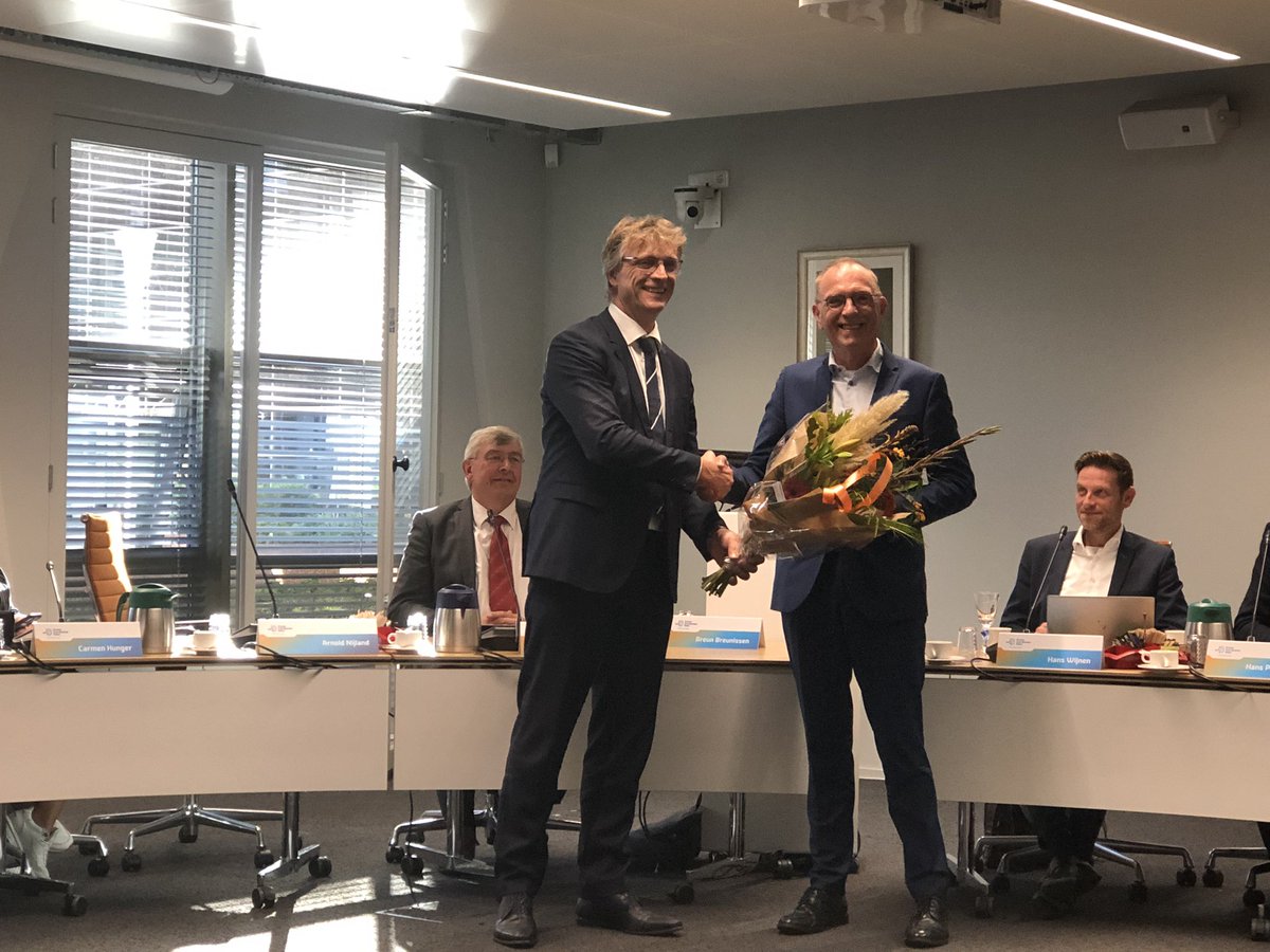 Vandaag nemen we afscheid van DB-lid Breun Breunissen. Vol energie gaat hij verder als wethouder in Raalte.