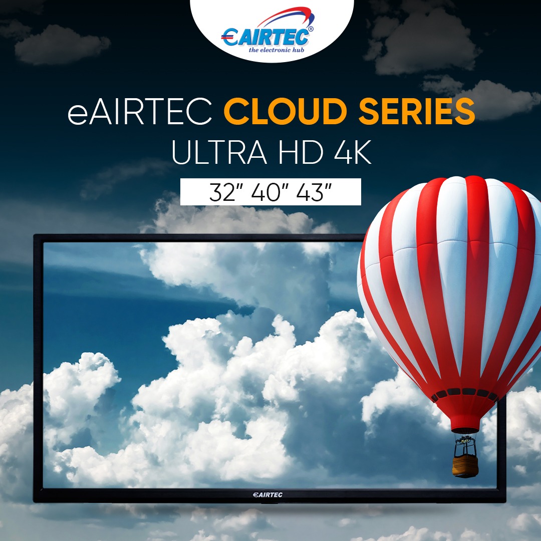 EAirtec's tweet photo. eAirtec cloud series with ultra HD 4k viewing to give you an experience which gives a feel that you are watching a real-life show!
#Eairtec #Eairtectv #reality #AndroidTv #TV #DigitalTV #clear #stadium #affordable #smartled #4ktv #highresolution #highsound #highquality https://t.co/NF1ZuC81JO