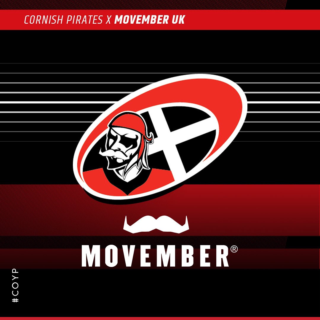 𝐌𝐎𝐕𝐄𝐌𝐁𝐄𝐑 👨🏻

Follow the story of the Cornish Pirates squad and staff this <a href="/MovemberUK/">Movember UK</a>, as we do our bit to raise awareness for men's health.

In testing Financial Times, all donations are graciously received but we would would be just as happy with a share on our socials.