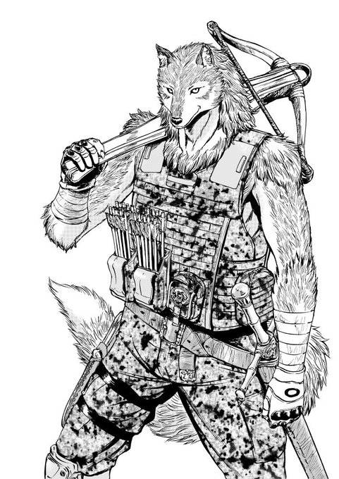 #犬の日 おめかしウォルフ 