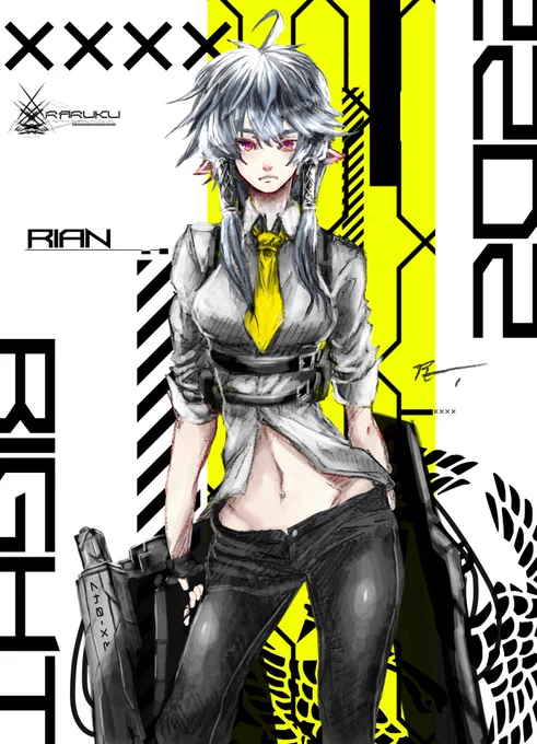 #画力変化ビフォーアフター塗り方とバランスが良くなったかな… 