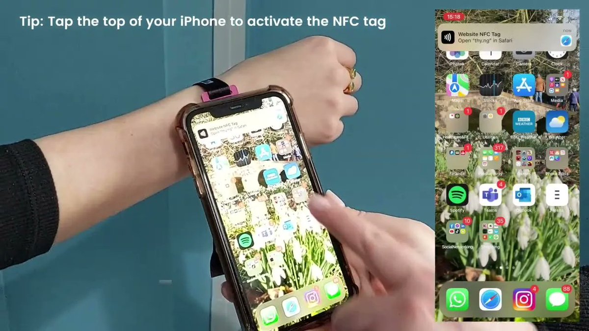 Did you know just how easy it is to use NFC with your smartphone? We demonstrate here how an interactive wristband lets people donate with a simple tap! buff.ly/3yYCF9h

#DemoTuesday #CharityTuesday #TransformationTuesday