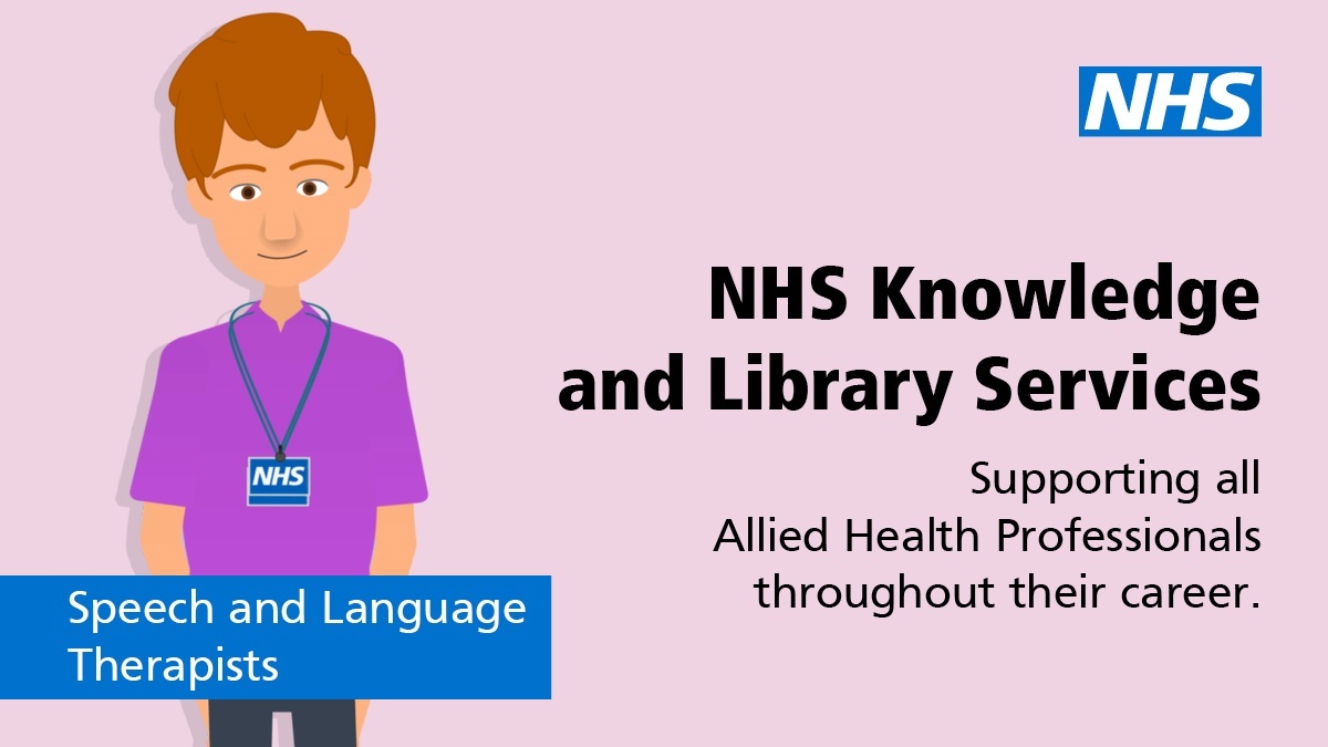 NHS Knowledge &amp; Library Services are on hand to help with information, tools &amp; techniques to make sure any AHP can get what they need for professional development, in their day to day work or research. Find out more: orlo.uk/jgKX8  <a href="/RCSLT/">RCSLT 💙</a>  #HEEKLS #AHPs