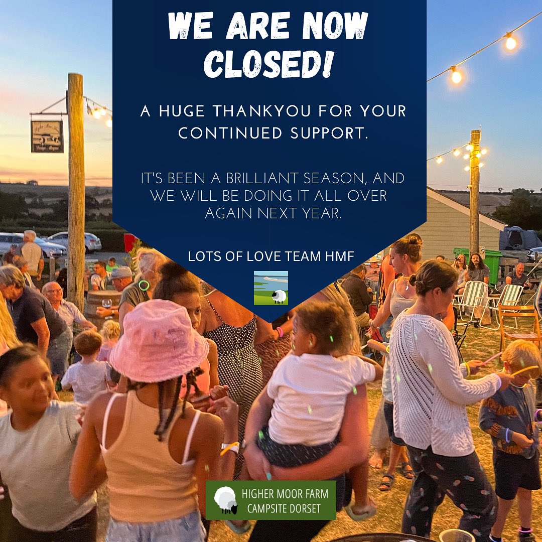 We may now be closed for the season but the 20% off offer is still on!  
Book now to get the best choice of availability for the 2023 season. 
You can call us to book over the phone, or on the website.