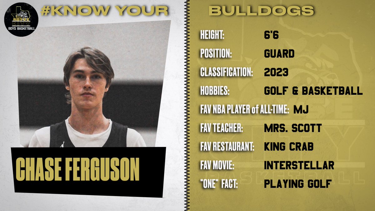 RoyseCityBoysBB's tweet photo. ‼️Last but not Least‼️
Get to Know 🔍 Your Bulldog 🏀👟 https://t.co/1Gy7AM5I7H