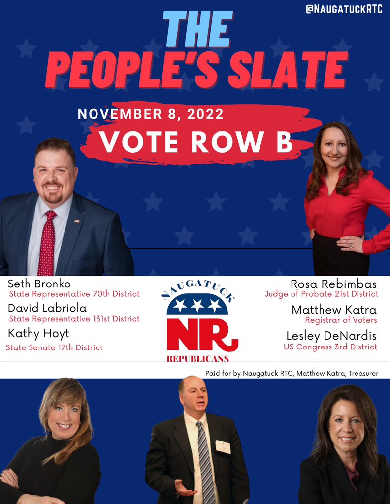 Naugatuck CT Republican Town Committee tweet media