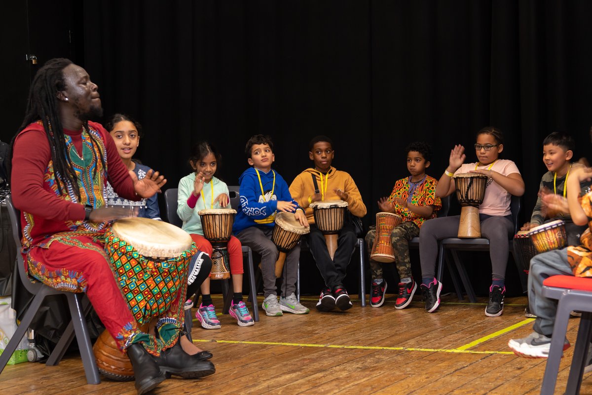BarnetCouncil's tweet photo. ๐คBrilliant turnout for our Family Showcase event for #BlackHistoryMonth. With an appearance from @missghanauk1 plus the Mayor - Cllr Alison Moore, @Write2SpeakUK, charities, members of the community, families & friends. ๐Thank you for joining us. #familyfriendly #barnetyouth https://t.co/A2iyeUcprd