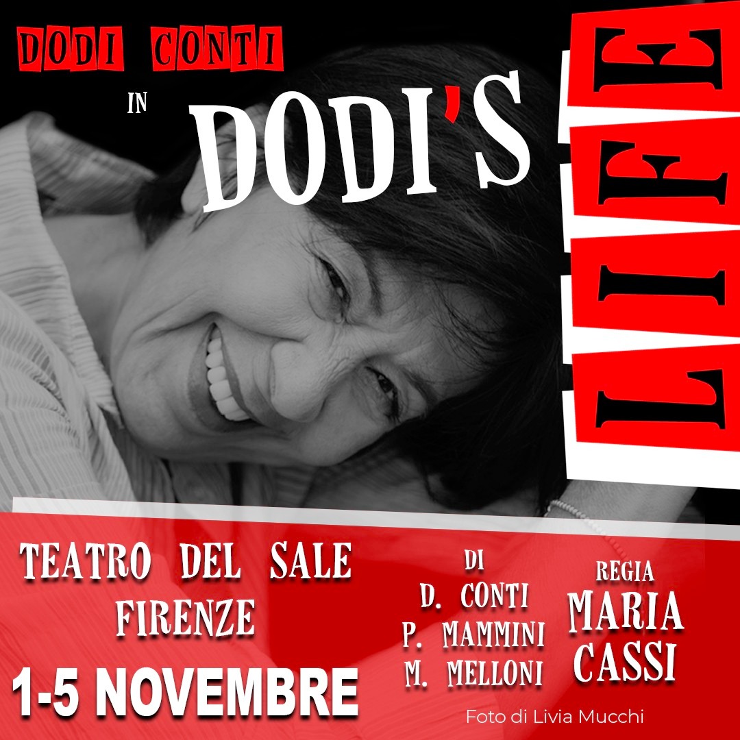Dal 1 al 5 novembre, #MariaCassi dirige il ritorno della divertentissima #DodiConti  al <a href="/teatrodelsale/">Teatro del Sale</a> con uno spettacolo da non perdere: DODI’S LIFE!  #risate 
➡️ Per prenotare: +39 3371580452 oppure 
+39 0552001492. 
➡️ Per rinnovare la tessera annuale: tessere.teatrodelsale.com/#/iscriviti