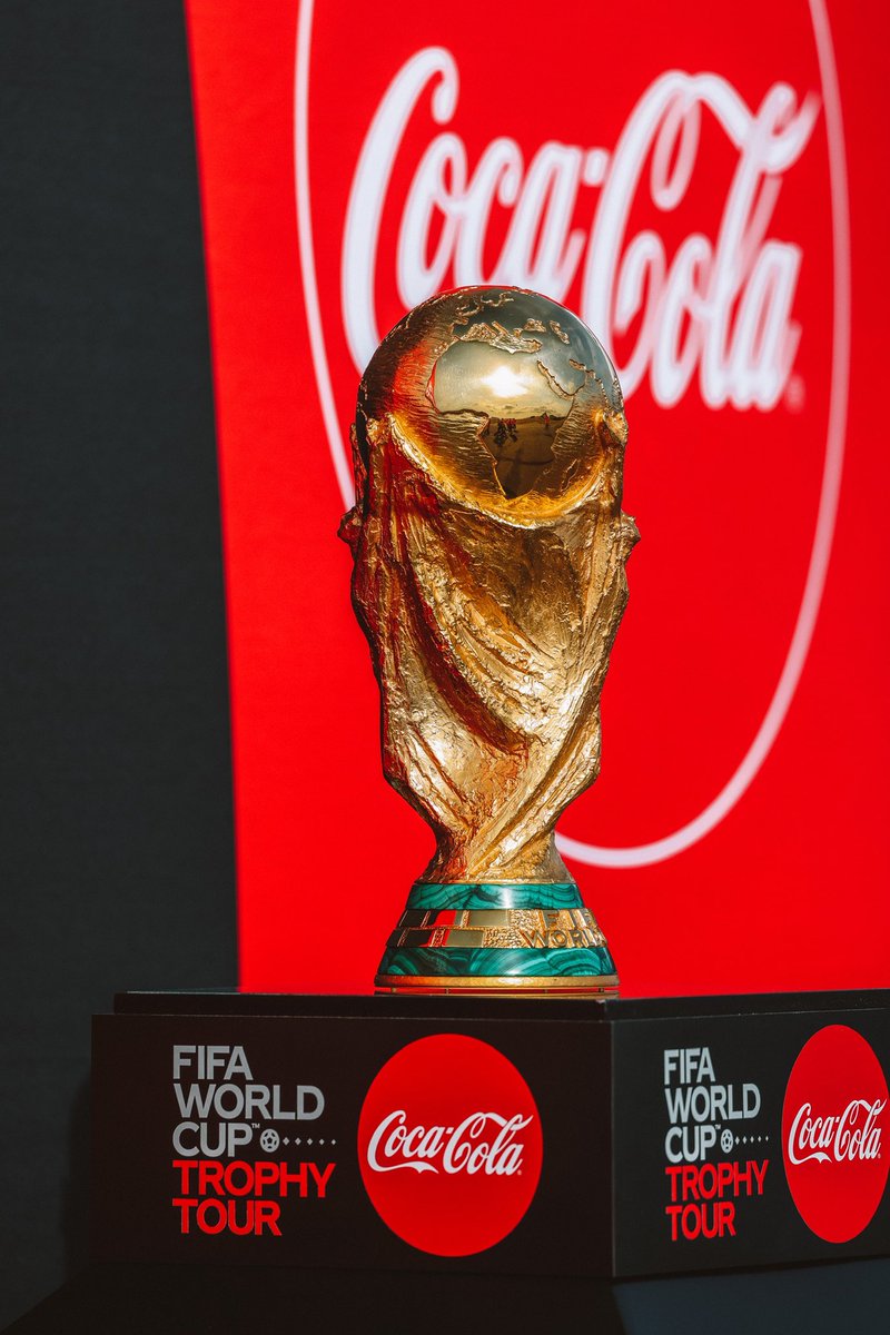 It is FINALLY #FIFAWorldCup month! 

Time to start believing. #BelievingIsMagic #TrophyTour
