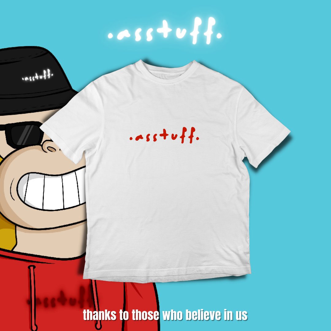 Asstuff ⚛️ 🦍SECONDARY MARKET OPEN🦍 (@asstuffnft) on Twitter photo 🚨ASSTUFF T-SHIRT GIVEAWAY🚨
🏆 2 asstuff branded t-shirts
To join:
1️⃣ Follow <a href="/AsstuffNFT/">Asstuff ⚛️ 🦍SECONDARY MARKET OPEN🦍</a>
2️⃣ Like & RT
3️⃣ tag 3
Mint open on stargaze.zone/marketplace/st…
⏱️end in 48H
$STARS #stargaze #IBCgang 🚨ASSTUFF T-SHIRT GIVEAWAY🚨
🏆 2 asstuff branded t-shirts
To join:
1️⃣ Follow <a href="/AsstuffNFT/">Asstuff ⚛️ 🦍SECONDARY MARKET OPEN🦍</a>
2️⃣ Like & RT
3️⃣ tag 3
Mint open on stargaze.zone/marketplace/st…
⏱️end in 48H
$STARS #stargaze #IBCgang