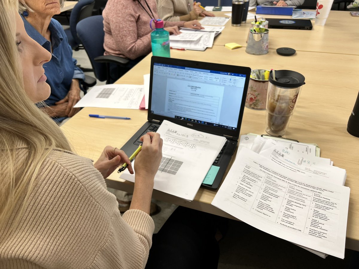 belmontbears's tweet photo. It may be the day after Halloween, but our CCCs are busy applying their understanding of Depth of Knowledge (DOK) questions in relation to common formative and summative assessments. #alwaysreachinghigher @LBarber679 https://t.co/pzBItrb6VR