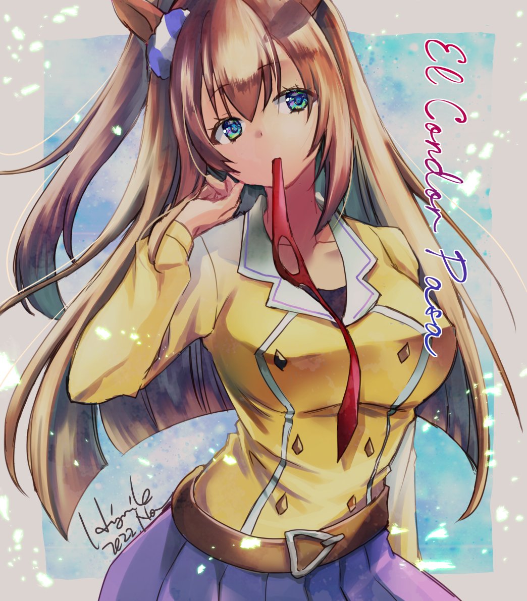 「エル、やっぱ可愛いん…ギャップ萌え最高なん…#ウマ娘#ウマ娘プリティダービー #」|かずきひより@2/15FANBOX更新のイラスト