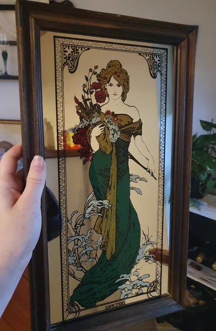 Yooo look at this beauty I thrifted! 