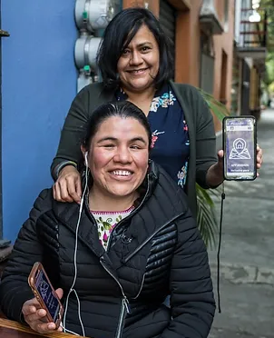 Uno de los finalistas del premio @Equals in Tech Award 2022 fue la aplicación Morada de #México. 📲Diseñada por mujeres con discapacidad, ofrece recursos para ayudar a las mujeres que sufren violencia, especialmente aquellas con discapacidad. Lea más aquí: appmorada.com