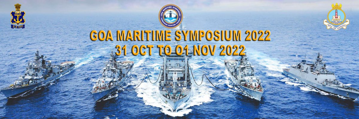indiannavy's tweet photo. #GMS2022 was conducted through panel discussion based on four sub-themes leading to development of record of discussions and proposed agenda for #GoaMaritimeConclave 2023 (GMC 2023).
@InNwc https://t.co/299A8bUS5N