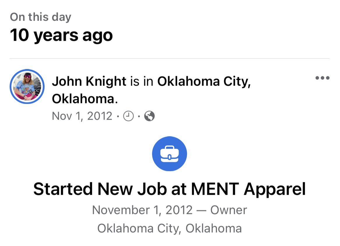 I can’t believe it’s been 10yrs. Launching <a href="/MENTapparel/">MENT</a> is one of the best decisions I have ever made. I am very proud of the quality and service we offer. Thank you for all the love and support over the last decade. ❤️