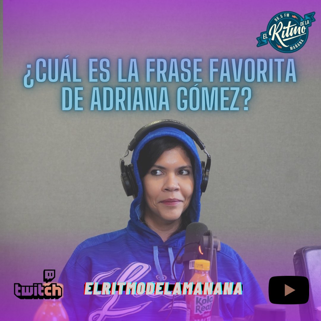 elritmo's tweet photo. #Foooo?? 😂😂😂

Estamos en vivo por Twitch/https://t.co/V9pkTQ1MJb

Sintoniza Ritmo 96.5 FM 📻 

#elritmodelamanana https://t.co/F4wEZcrDeb