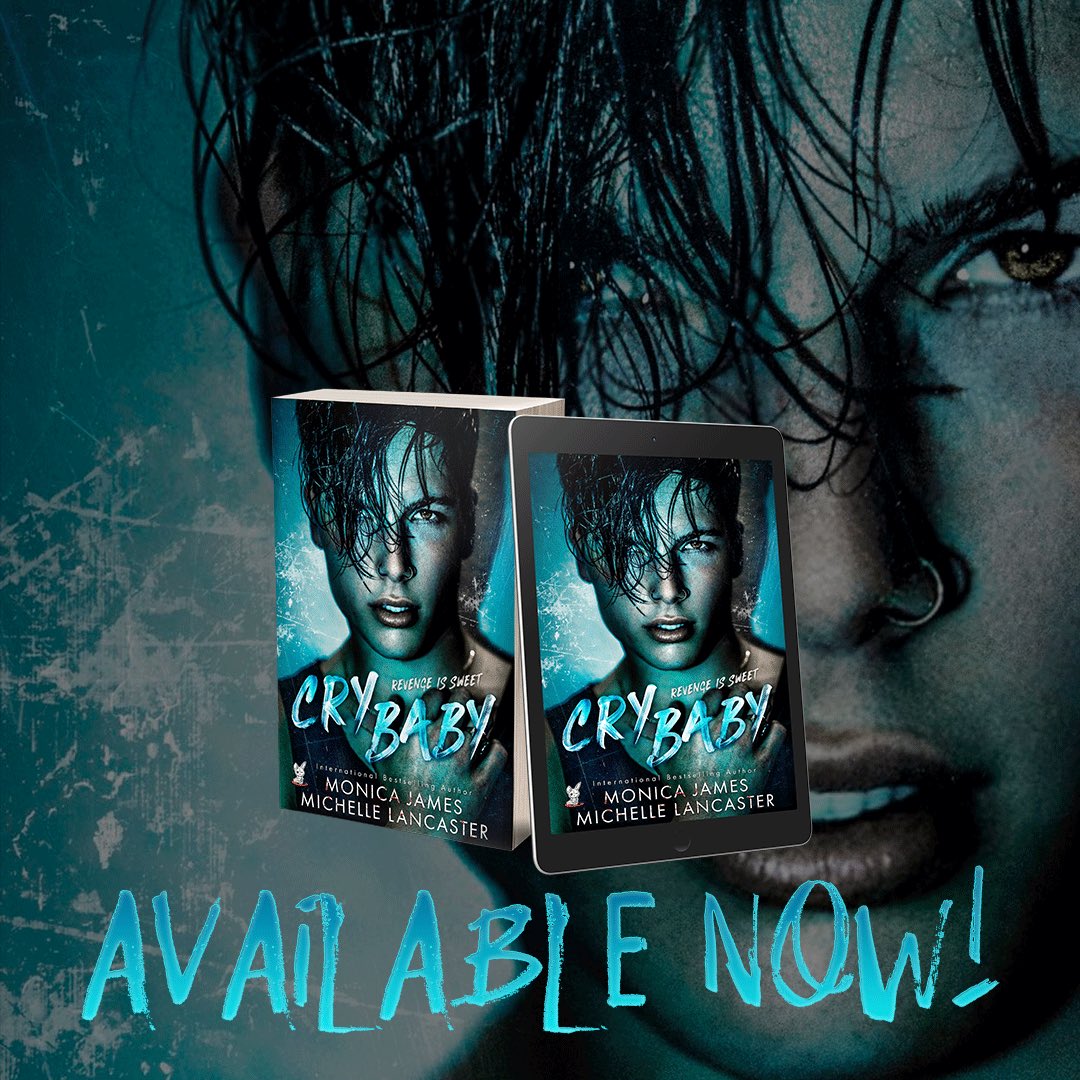 CRYBABY, the 1st book in the Revenge Is Sweet series, by @authormonicajames &amp; <a href="/lanefotograf/">MichelleLancaster</a> is NOW LIVE!

Grab this sexy dark romance TODAY!

Amazon: tinyurl.com/4cdkv4bz
Apple: tinyurl.com/3xhjmus9
Nook: tinyurl.com/5n787xss
Kobo: tinyurl.com/42x6atay