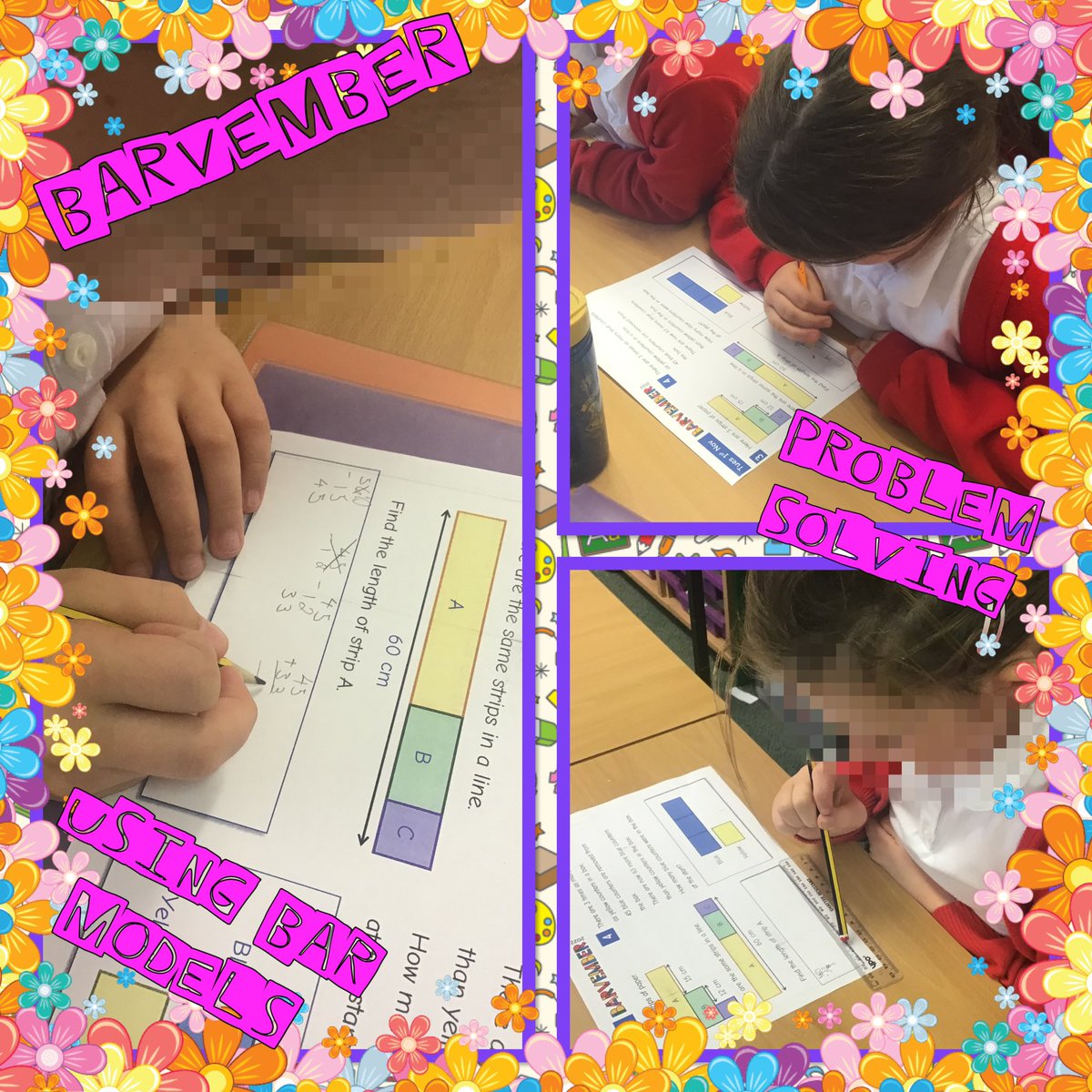 K9_is_my_puppy's tweet photo. It’s the bestest time of the year for problem solving in maths…
#Barvember 
Our learners are getting stuck in to using bar models for problem solving.
@WhiteRoseMaths #MDMaths https://t.co/sepX4RLTQv