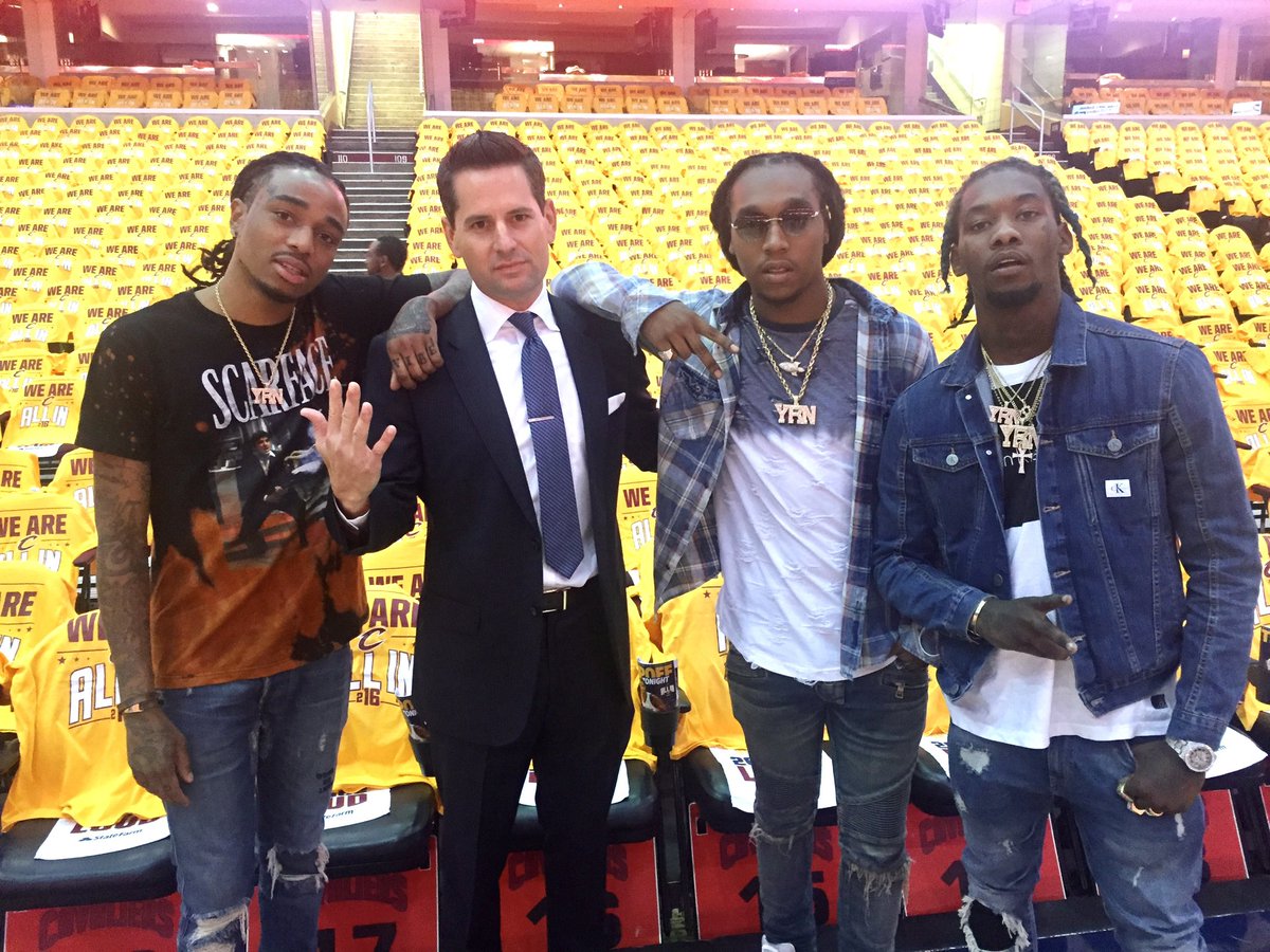 ZachKleinWSB's tweet photo. I met 3 smart, humble & hard working guys from Atlanta on the road covering NBA playoffs in 2014 or ‘15… few months later… the entire world would know the Migos
RIP Takeoff - 🙏🏼prayers to your family & friends. Gone way too soon 💔 https://t.co/fSMt6yVFM5