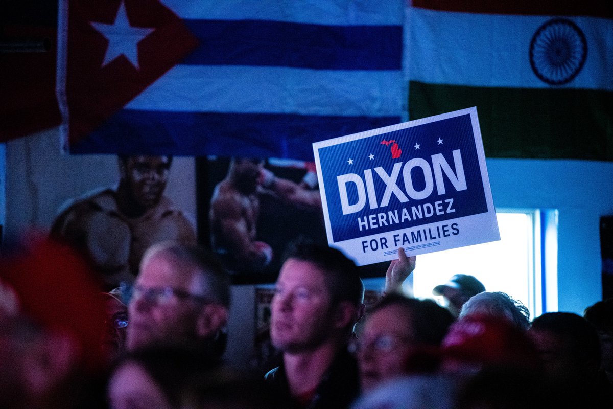 Another great Freedom Rally in Grand Rapids yesterday! We are 7 days away from getting our students back on track, making it easier to do business in Michigan, and ending the Whitmer-Biden era of politics. #VoteDixon