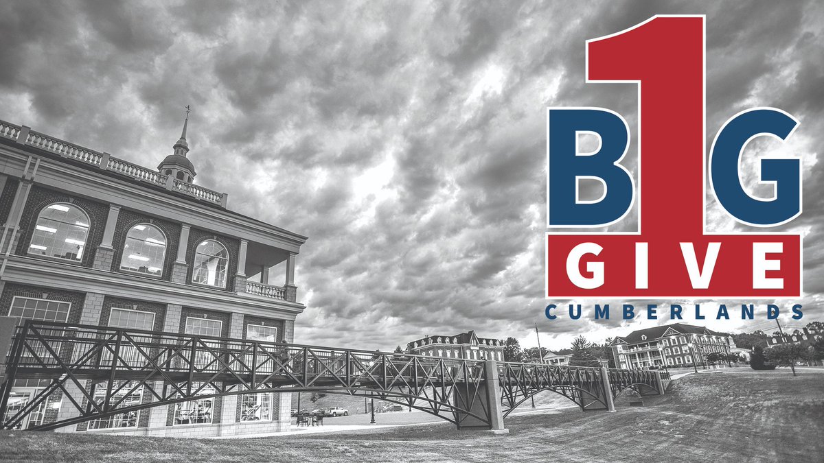 All a college student needs is one big moment - in the classroom, on the field, on the stage, or in the community - for their life to be changed forever. Today, you can make moment possible with One Big Give.
ucumberlands.edu/giveday