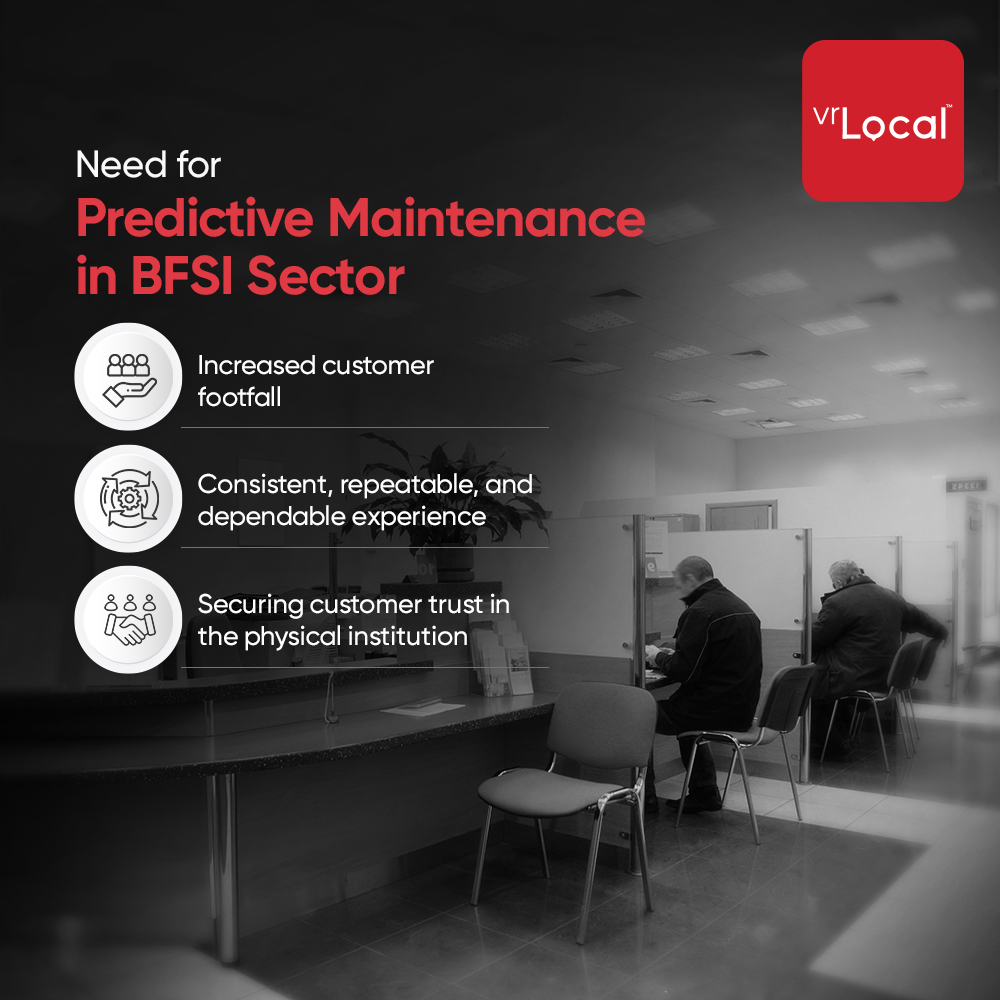 V_R_LOCAL's tweet photo. vrLocal has several solutions to maintain the functionality of your facility, from great-looking centres to security. Our solutions are tailored to meet all your needs under one roof.

Visit our website to know more - https://t.co/E3bE1kUIz4 

#vrLocal #PredictiveMaintenance https://t.co/9Z3etb2leZ