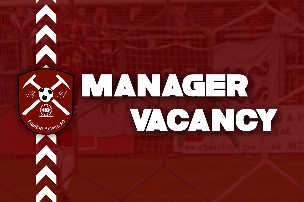 Paulton Rovers (@paultonroversfc) on Twitter photo Football Manager Vacancy
If you would like to apply for the vacant position, please email Football Club Chairman; Dave Bissex with your CV to davebissex@icloud.com
Applications to be received no later than Friday 4 November at 6pm Football Manager Vacancy
If you would like to apply for the vacant position, please email Football Club Chairman; Dave Bissex with your CV to davebissex@icloud.com
Applications to be received no later than Friday 4 November at 6pm