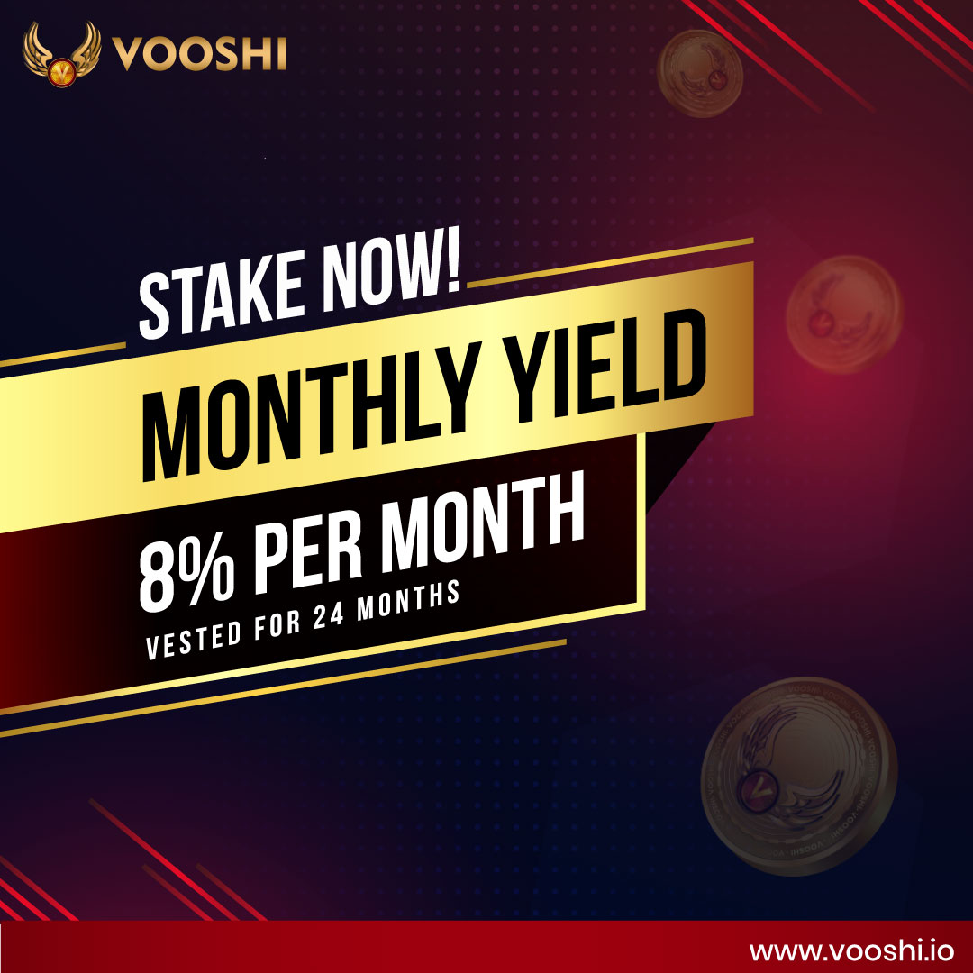 OfficialVooshi's tweet photo. Staking is now available! Prepare to earn fantastic incentives and passive money with Vooshi Staking!!🤑🤑

https://t.co/XSlWQqG8rc

#vooshi #web #socialtoken #social #TOKEN #vooshi2022 #web3o https://t.co/AGi6VXHyw1