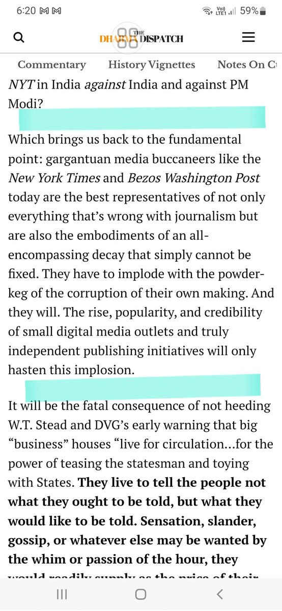 Rdmarkets's tweet photo. @parthpunter @dharmadispatch @rahulroushan @UnSubtleDesi 
Sandeep ji, you wrote correctly . Opindia will flourish. Also yours.

 These Wapo and LA guys will go down the drain. https://t.co/ZQmEhPtS7q